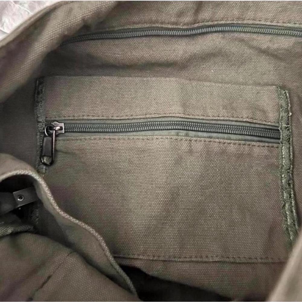 Awesome Unisex Canvas Crossbody / Shoulder Bag - Large Capacity - New - Picture 5 of 7